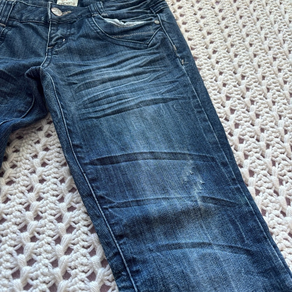 Arden B. Stretch Slim Fit Skinny Denim Jeans Low Rise Women's SZ 6 Dark Blue - Picture 5 of 10